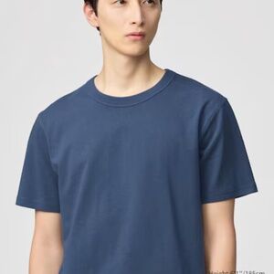 Uniqlo U Crew Neck T-Shirt, Large, Navy